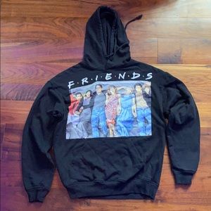 friends graphic hoodie